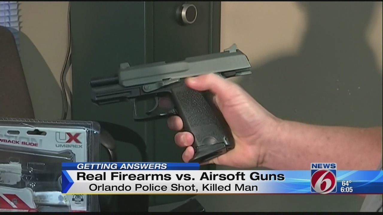 Experts weigh in on how realistic airsoft guns can look